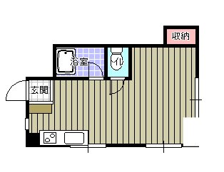 コーポラス沢見  間取り