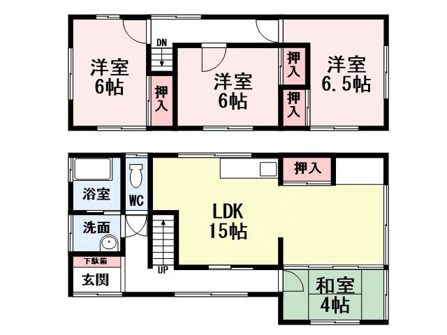 千防3丁目貸家 間取り