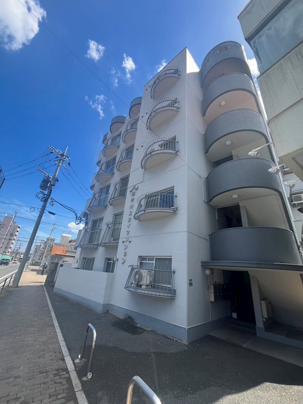 天籟寺川スカイマンション 外観