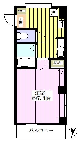 メゾン・ド・ラン 104号室 間取り