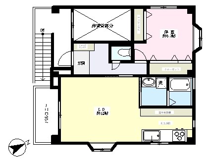 北町ハウス  間取り
