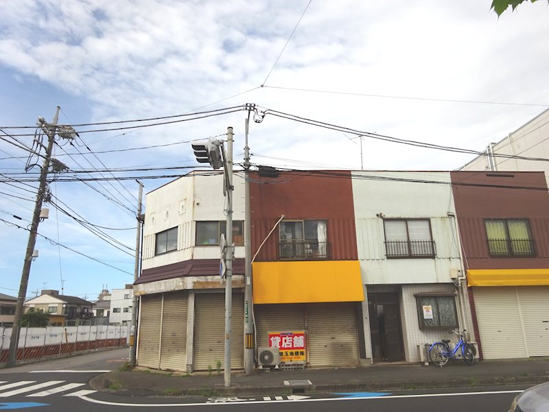 末広2丁目住付貸店舗 外観