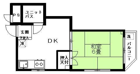 池田ビル 301号室 間取り
