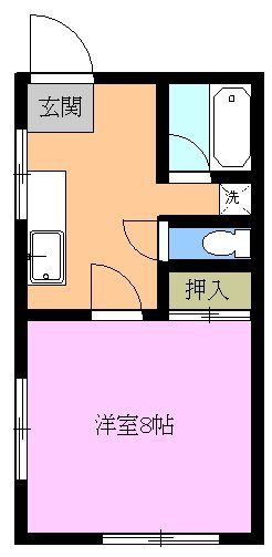 ヴィクトワール 301号室 間取り