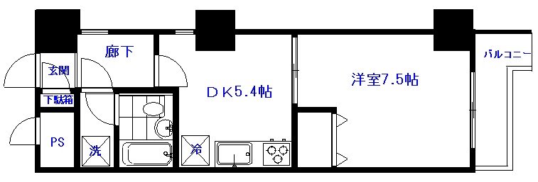 ライオンズマンション川口幸町 間取り