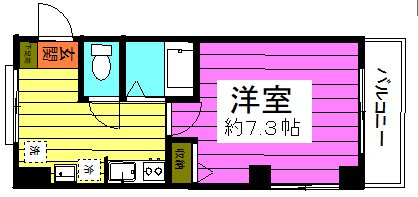 メゾン・ド・ラン 204号室 間取り