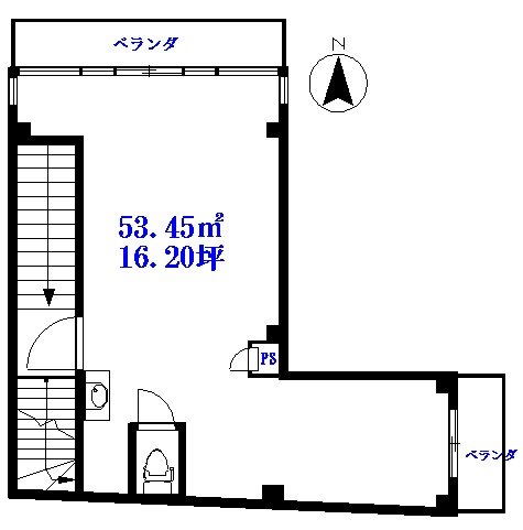 池田ビル２F 間取り