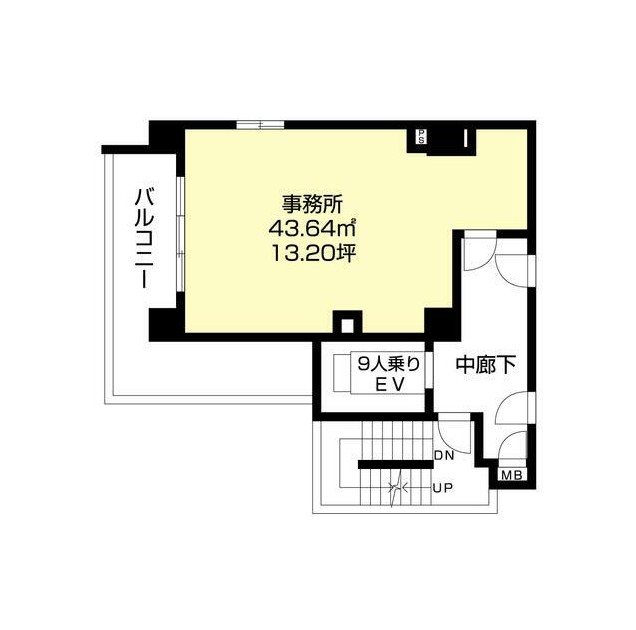 グランデトワール店舗・事務所 間取り