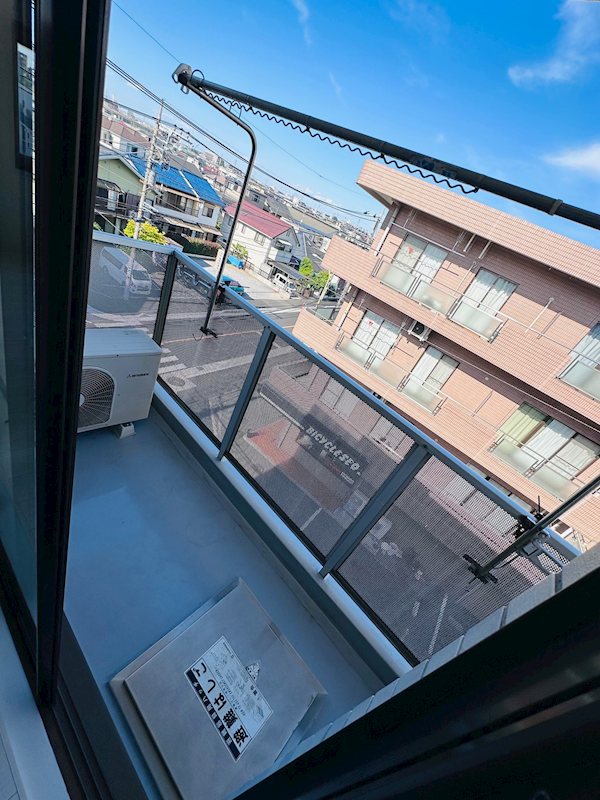 エクレール朝日町 ベランダ