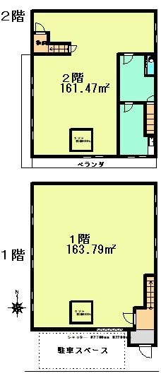 アキバ食品機械貸工場 間取り