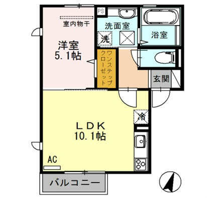 フェリーチェ佐治 間取り