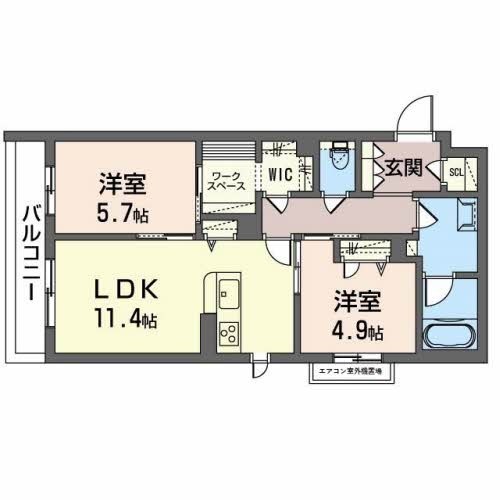 tomentosa Izumiotsu 間取り