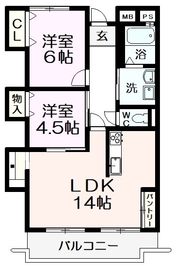 大阪府泉大津市寿町 間取り