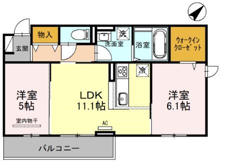 大阪府泉大津市昭和町 間取り