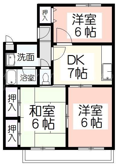 アメニティイズミ 間取り