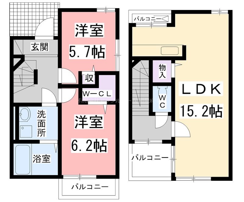 アンジュジェルメ 間取り