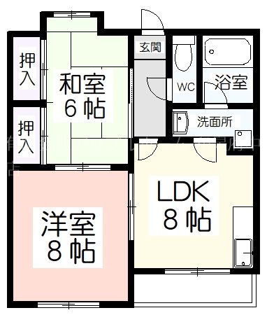 ハイツアルファ 間取り