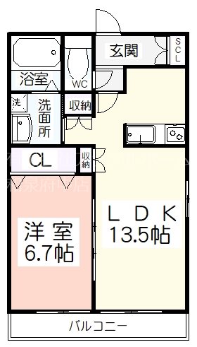ハピネスHB 間取り