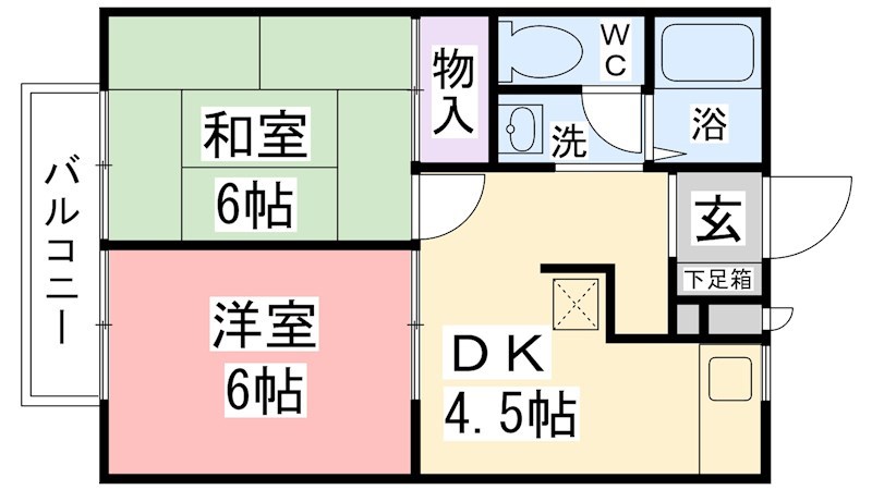 エステートピアサンピース  間取り