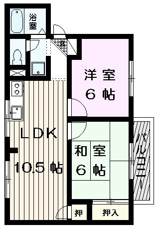 モアクレスト藤原Ｂ棟 間取り