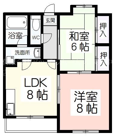 ハイツアルファ 間取り