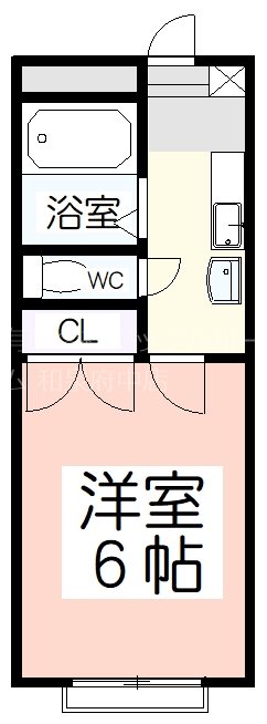 ＣＲＥＳＴ－６ 間取り