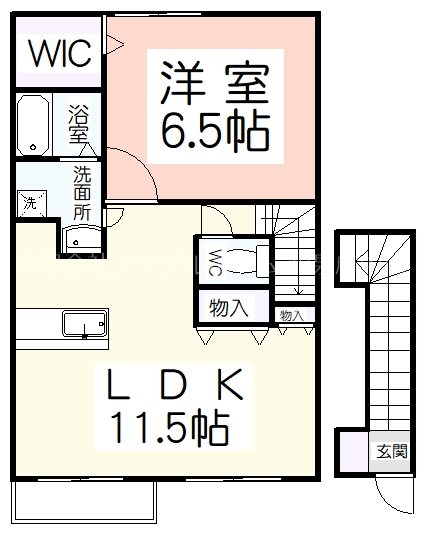パルフェ和泉  間取り