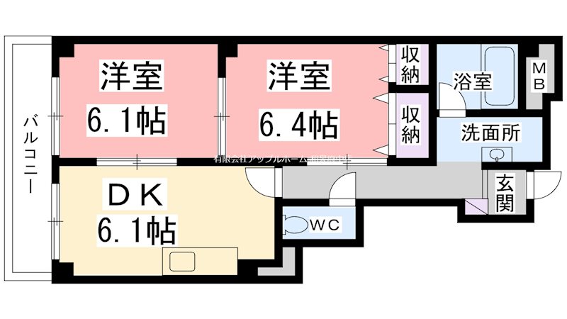 アンジュメゾン 間取り