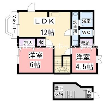 グラシューメゾン　北館 間取り
