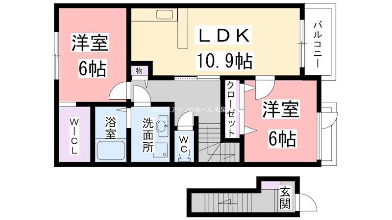 セゾンフルール 間取り