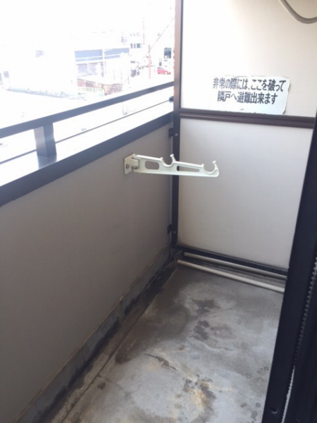 ファミール北豊中 ベランダ