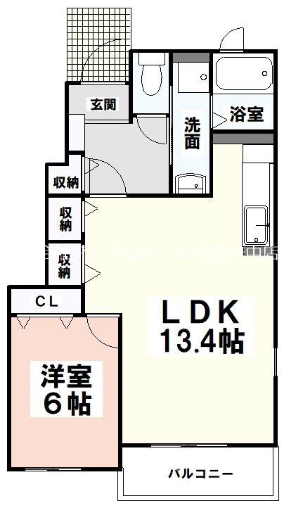 メゾンソレイユⅡ 間取り