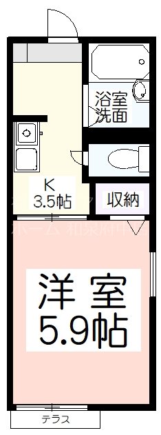プチメゾンくずのは 間取り