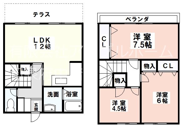 スカイタウン 間取り