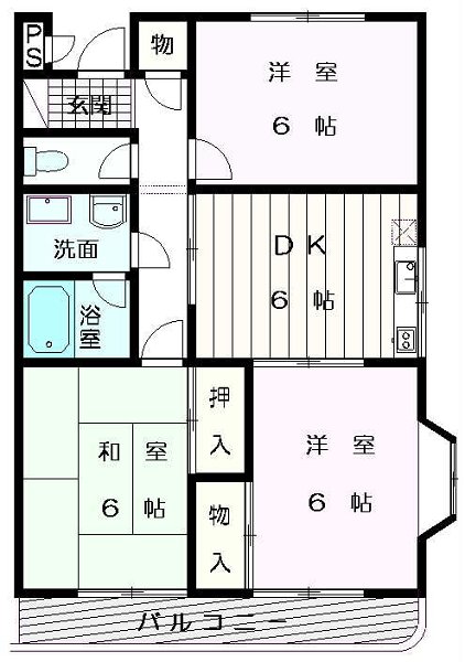 プレタメゾンF 間取り