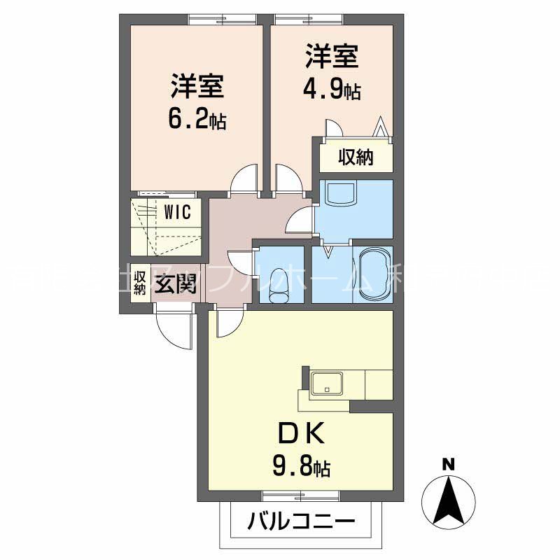 シャーメゾンいずみ 間取り