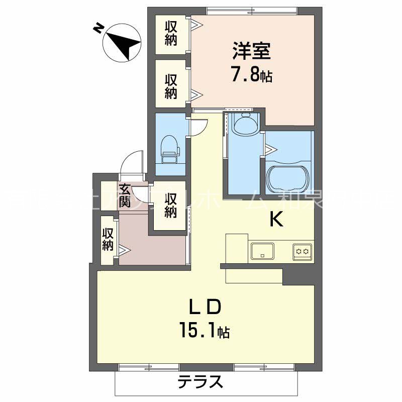 カーサ・ミーアⅡ 間取り