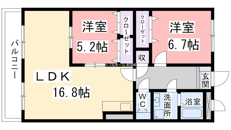 ヴェルドミール 間取り