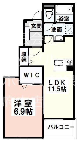 クレール和泉 間取り