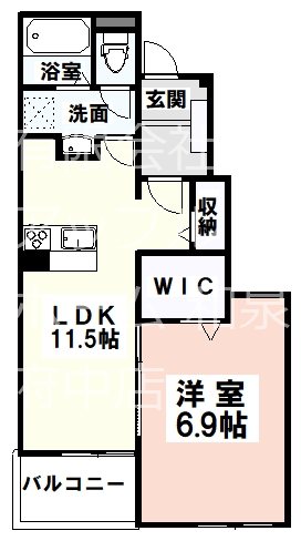 クレール和泉 間取り