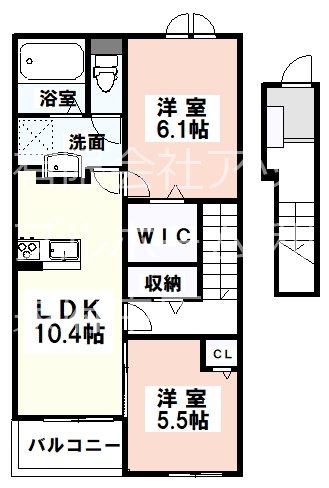 クレール和泉 間取り