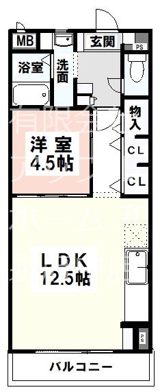 オークハイツⅢ 間取り