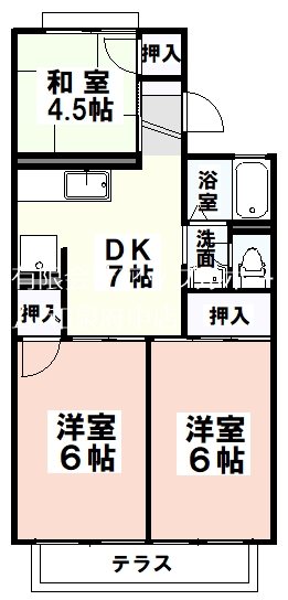 エミネントセジュールB棟 間取り