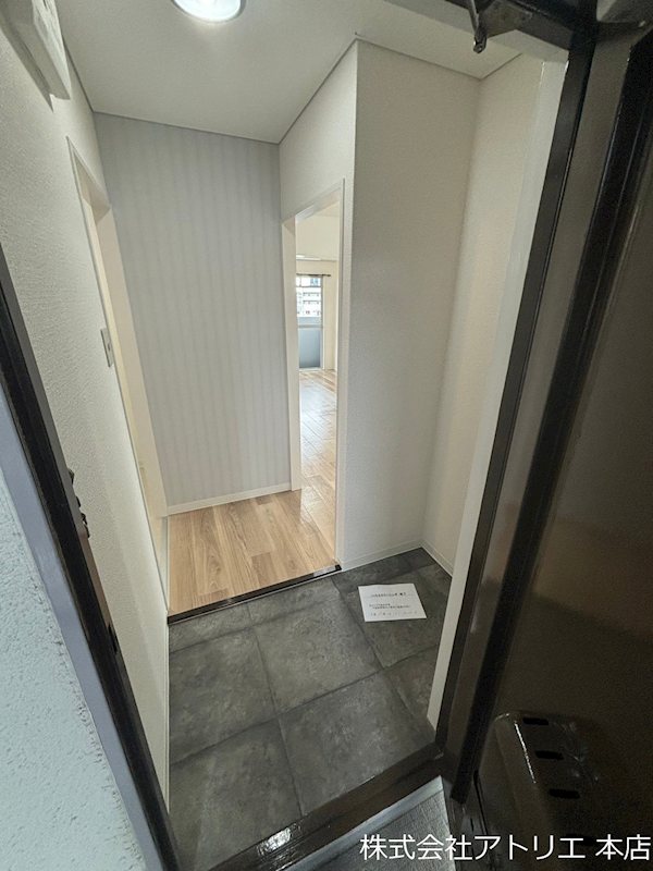 ぼくの家なかの 玄関