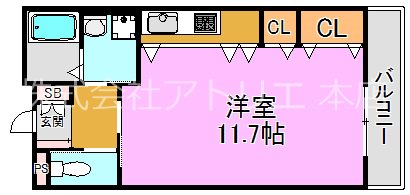 ガーデンサイドゆうゆう 間取り図