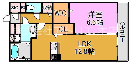 Casa Serena（カーザ　セレーナ）A棟 間取り