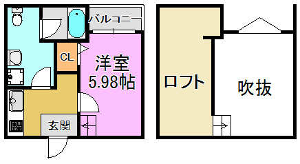 ディオーナ・コサカ 間取り図
