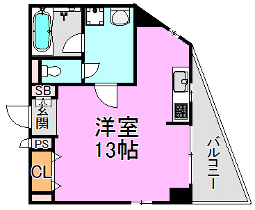 レ・ヴェルデヴェント 間取り図