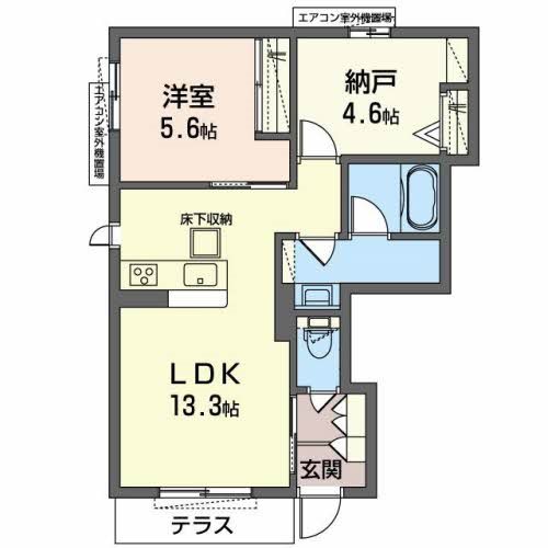 クローリス 間取り図
