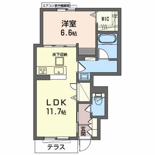 クローリス 間取り図
